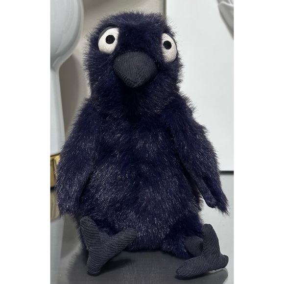 Jellycat Hocus Crow Halloween Stuffed Plushie Animal - Picture 1 of 7